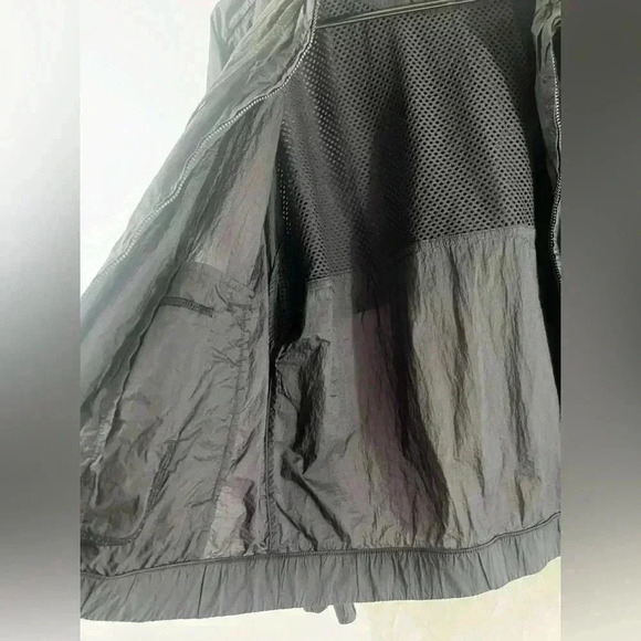 Lululemon hood jacket wind breaker black womans 4 zip up light wear - Picture 10 of 13